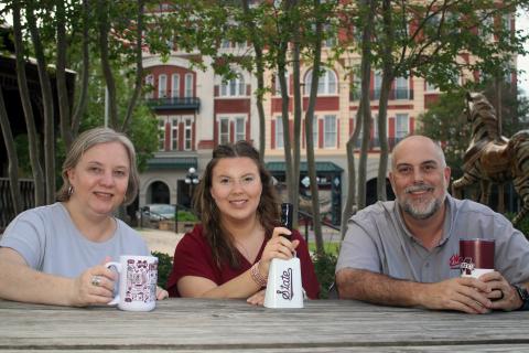 The Dyess Family - MSU at Heart Holding Cowbells